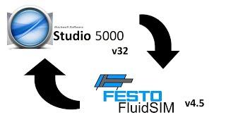 Guía de Conexión FLUIDSIM v4.5 y STUDIO5000 V32