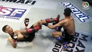 Sajan Patil Vs Saikat Karmakar Novice MMA 2023, Mumbai