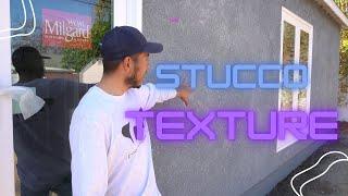 How to Apply Medium Lace Spanish Stucco texture
