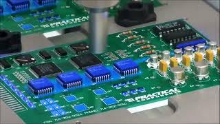 Conformal coating of SMT PCBA using automated selective spray machine process