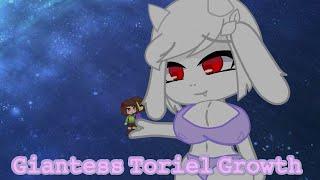 Giantess Toriel Growth.Animation (Gacha club)