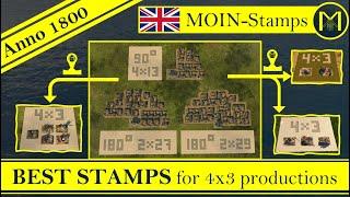 Anno 1800 - MoinStamps - NEW STAMPS for ALL 4x3 productions (Old world, New world and Enbesa)