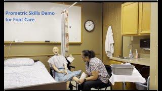 Prometric Skills Demo for Foot Care