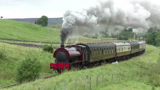 'Austerity' Clag! Hunslet 0-6-0ST 'Cumbria' at the Embsay and Bolton Abbey Railway - 29/08/2020