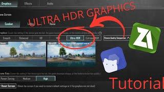 How to activate Ultra HDR graphics in pubg mobile with Zarchiver and Shizuku | Tutorial 2024