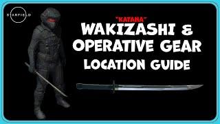 How to Get the Wakizashi & Operative Suit in Starfield