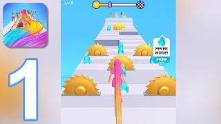 Hair Challenge - Gameplay Walkthrough Part 1 - All Levels (iOS, Android)