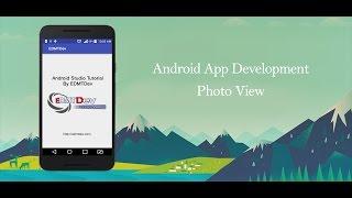 Android Studio Tutorial - PhotoView