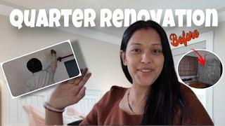 Finally hamara quarter ka renovation complete ho gaya️|| Varsha Thapa