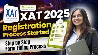 XAT 2025 Registration Process Started!! Step By Step Form Filling Process | Latest Update