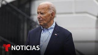 Biden reta a los críticos de su partido a lanzarse a la contienda electoral | Noticias Telemundo