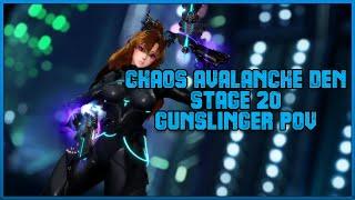 Blade & Soul - Chaos Avalanche Den | Stage 20 Clear | Gunslinger POV