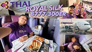 Business Class Thai Airways B777-300ER Cuma SEJUTAAN! TG433 Bangkok-Jakarta