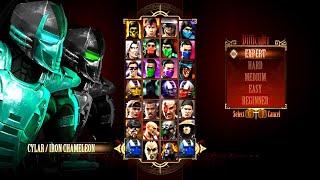 Mortal Kombat 9 - CYLAR & IRON CHAMELEON MKP MOD - NEW Expert Tag Ladder Gameplay