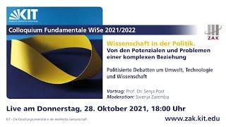 Politisierte Debatten um Umwelt, Technologie und Wissenschaft (Prof. Dr. Senja Post)