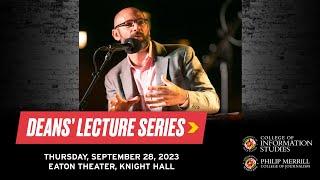 Dean's Lecture Series: David Plotz - September 28, 2023 | UMD INFO College