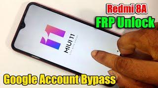 Redmi 8A FRP Bypass | Xiaomi M1908C3KI  Google Account  Bypass | MIUI 11 Without PC | FRP Unlock |