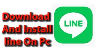 How to download and install line on pc