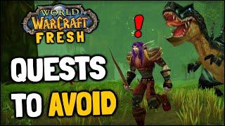 Avoid These Quests on the Fresh WOTLK Classic Servers