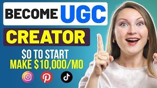How to Become a UGC Content CREATOR and Make Money (STEP-BY-STEP) What is UGC?