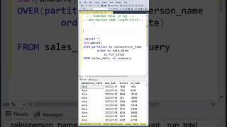 Data Analysis SQL Interview Questions | Running SUM | Who Hit the Sales Target First