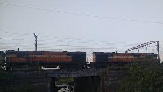 GTL Twins 11450 + 14013 With 22717 Rajkot - Secunderabad Express