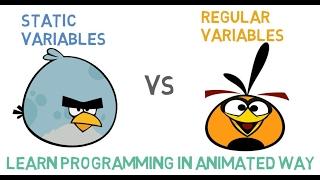 STATIC VARIABLE OR STATIC DATA MEMBER IN C++ -24