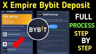 X Empire Bybit Withdrawal | X Empire Deposit to Bybit Full Process | X Empire Airdrop Claim in Bybit