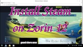 Install Steam on Zorin 12