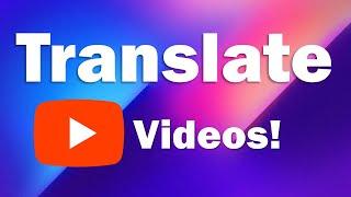 Yandex video translate - Youtube, Vimeo and more