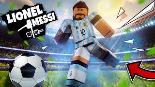 I Became LIONEL MESSI In The NEW BLUE LOCK Roblox Game...