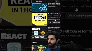 React and next js resources......#coding #programming #ezSnippet #react #javascript #roadmap