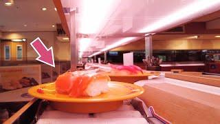 Experience Japan's CONVEYOR BELT SUSHI | Sushiro Shibuya Station Square