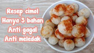 Resep cimol hanya 3 bahan anti meledak