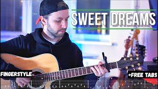 Marilyn Manson - Sweet Dreams (Are Made Of This) | Fingerstyle + Free tabs