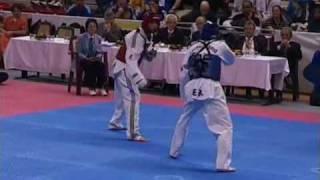 European Taekwondo Qualification Tournament for Beijing Olympic Games Istanbul Male -68 kg Germany vs Turkey Round 1