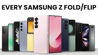 Unboxing Every Samsung Fold & Flip Phone Ever (2019-2024)