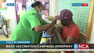 Polio in Zimbabwe | Mass vaccination campaign underway