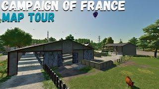 FIRST LOOK CAMPAIGN OF FRANCE MAP TOUR | Farming Simulator 22