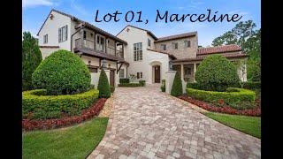 Home on Lot 01 interior/outside in the Marceline neighborhood, Golden Oak, Florida: June 19, 2022