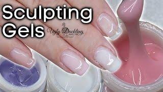 HOW TO USE SCULPTED GELS | Ugly Duckling Nails | NEW Nail Lamp!