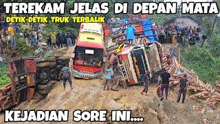 DETIK-DETIK TRUK TERBALIK DI BATU JOMBA HARI INI,Batu Jomba Terkini #Truck #batujombaterkini