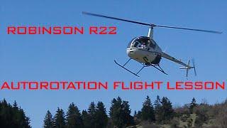 Robinson R22 Autorotation Flight Training at EDPB (Bad Ditzenbach)