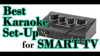 HOW TO SET UP KARAOKE SOUND MIXER TO SMART TV