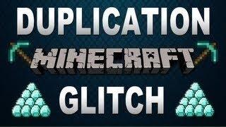 Minecraft 1.7.10(and 1.8.1) Multiplayer and singleplayer duplication glitch (working 26/11/2014)