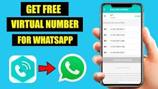 Get free virtual number for whatsapp (2023)