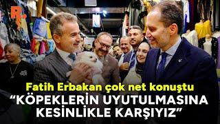 Fatih Erbakan çok net konuştu: Sokak hayvanlarının uyutulmasına kesinlikle karşıyız