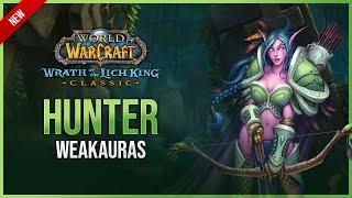 Hunter WeakAuras - Wrath of the Lich King Classic - Fully Customizable Design