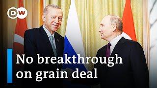 Putin, Erdogan discuss Black Sea grain deal | DW News
