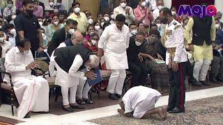 Thunderous Applause In Rashtrapati Bhavan As 125-year Old Yoga Guru Receives Padma Shri